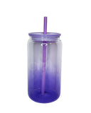 16oz Jelly ombre glass can