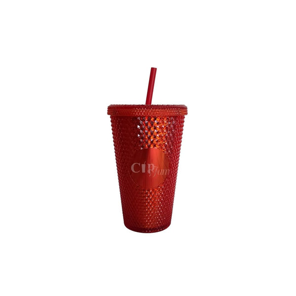 Starbucks 2020 China Red Pineapple 16oz Stainless Steel Straw Tumbler