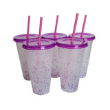 24oz Solid Color Changing Confetti Cups
