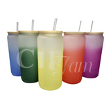 20oz Frosted Color Changing Glass