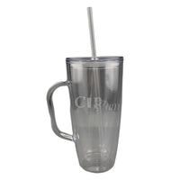 Clear Double Walled Acrylic Tumbler; 20-24oz Cup – DecoMuse Boutique